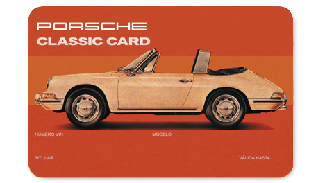 POrsche classic card