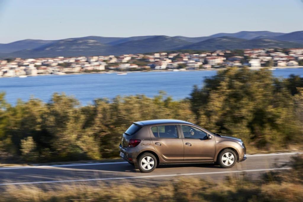 Dacia Sandero, acción