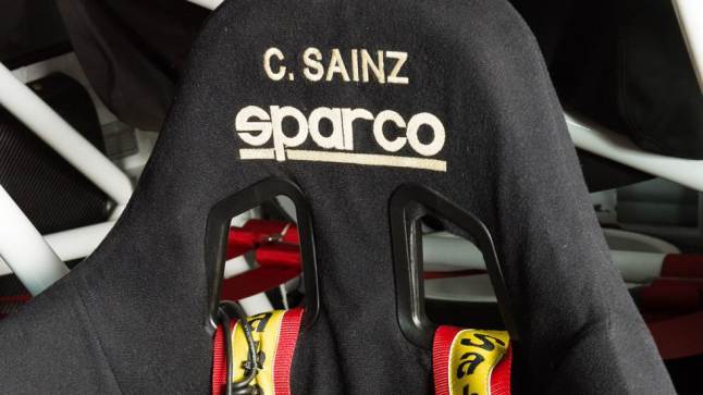Ford Focus WRC 2002 de Carlos Sainz asiento