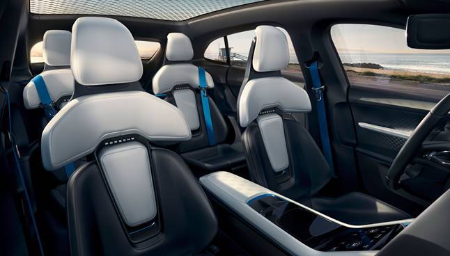 Porsche Mission E Cross Turismo interior