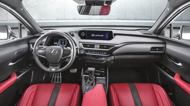 Lexus UX 250h interior