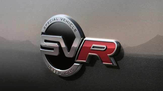 Jaguar F-Pace SVR logo