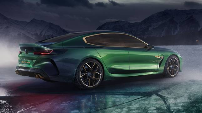 BMW M8 Gran Coupé Concept trasera