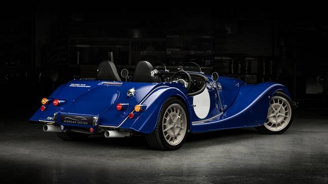 Morgan Plus 8 50th trasera