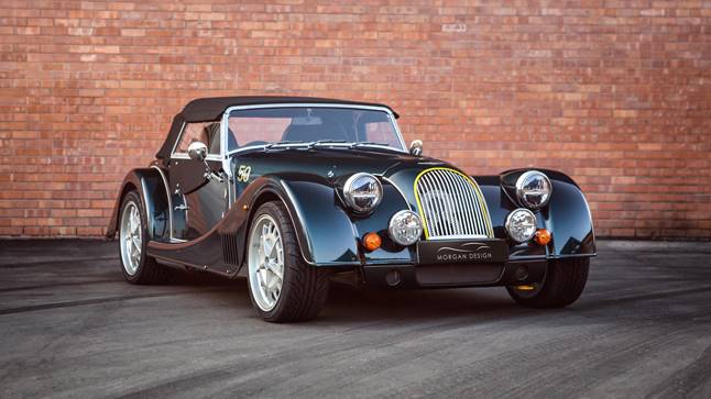 Morgan Plus 8 50th frontal