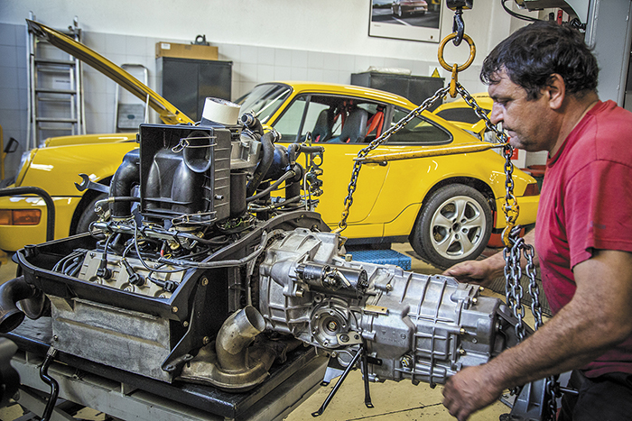 Restauración Porsche