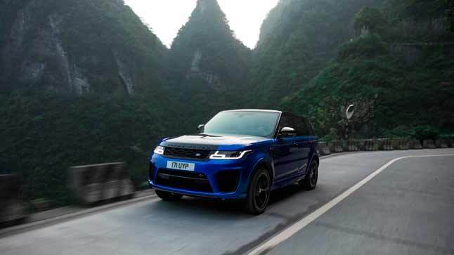 Range Rover Sport SVR en Tianmen