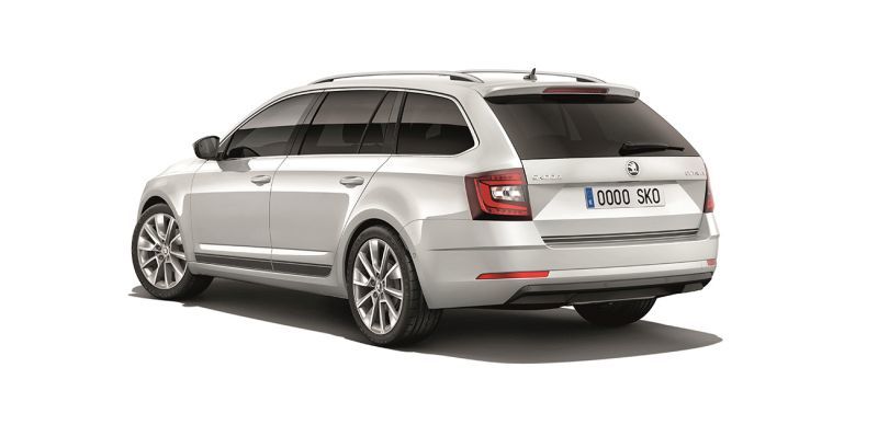 Trasera del Skoda Octavia Combi Y-Line