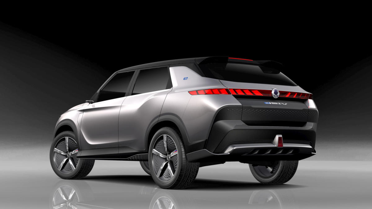 SsangYong e-SIV Concept trasera