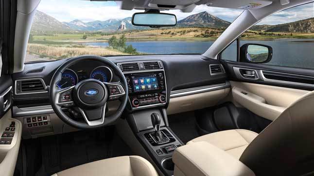 Subaru Outback Executive S interior