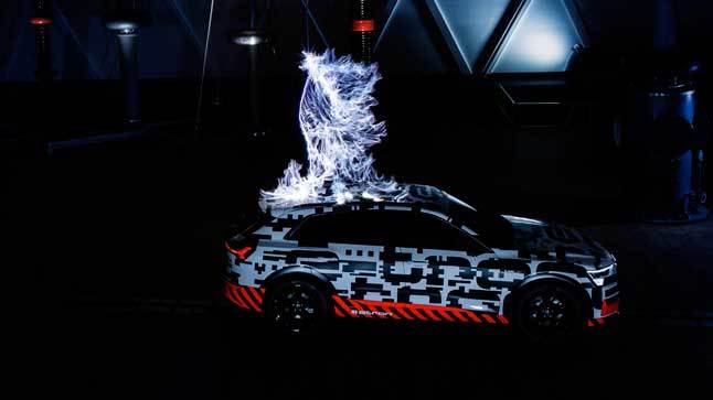 Audi e-tron Prototype jaula de Faraday