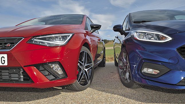Comparativa Seat Ibiza 1.5 TSI FR vs Ford Fiesta 1.0 ST Line