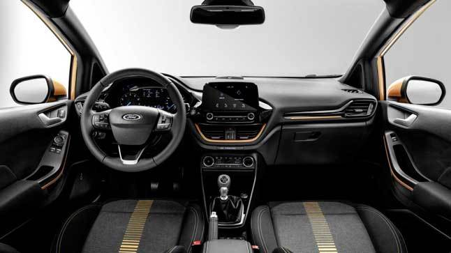 Ford Fiesta Active interior