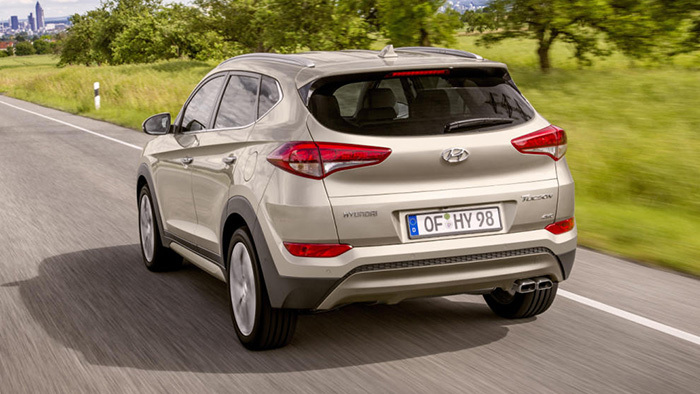 Hyundai Tucson trasera