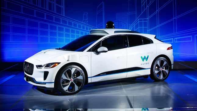 Jaguar I-Pace autónomo