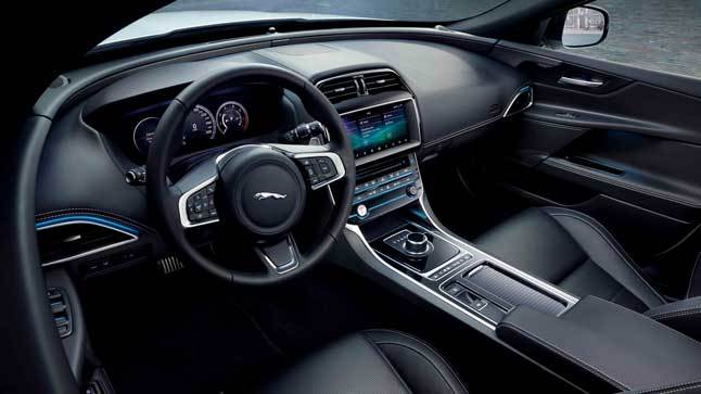 Jaguar XE Landmark interior