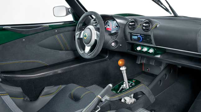 lotus Exige Cup 430 Type 25 interior