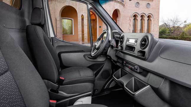 Mercedes eSprinter interior