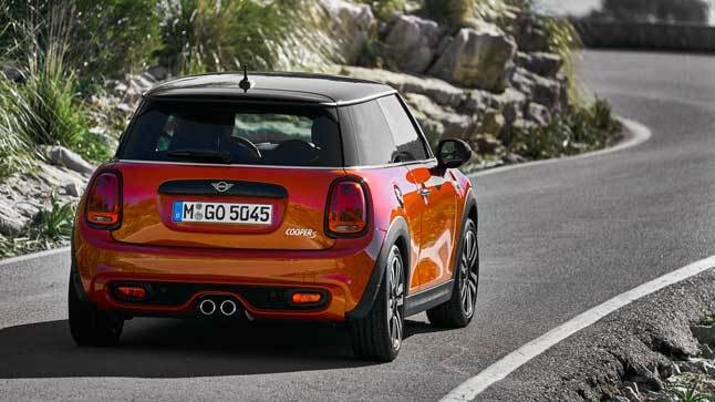 Mini 2018 trasera movimiento