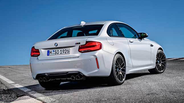 BMW M2 Competition trasera