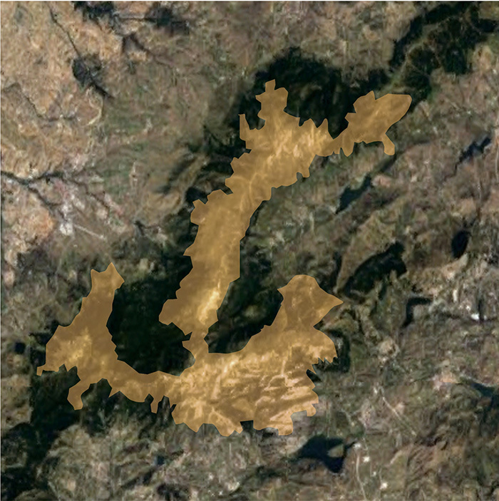 mapa guadarrama