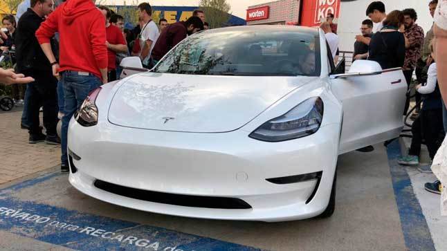 Tesla Model 3 Madrid