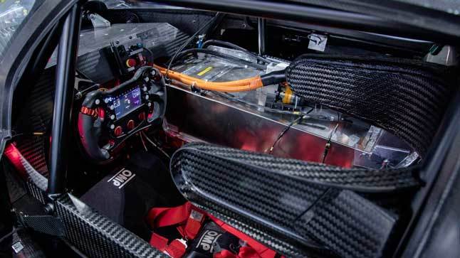 Interior Volkswagen ID R Pikes Peak