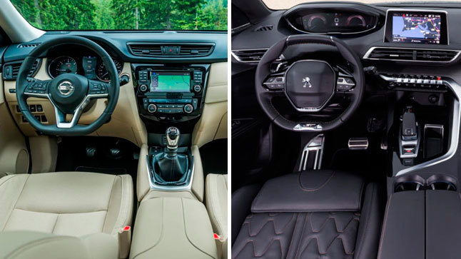 Peugeot 5008 vs Nissan X-Trail