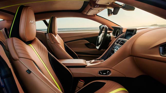 Aston Martin DB11 DBR interior