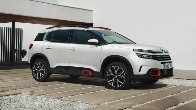 Citroen C5 Aircross trasera
