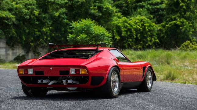 Lamborghini Miura SVR trasera