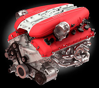 Motor Ferrari 6.5 V12