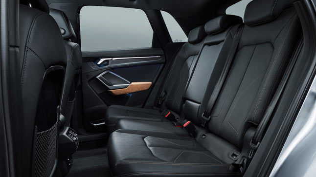 Audi Q3 plazas traseras