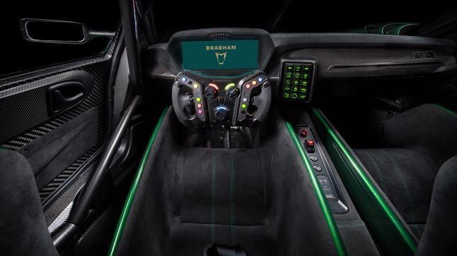 Brabham BT62 interior