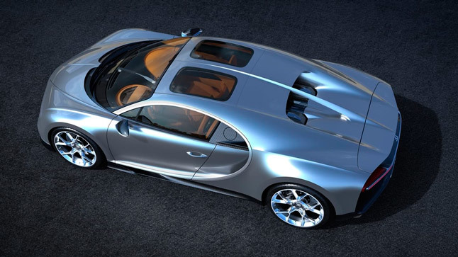 Bugatti Chiron Sky View exterior