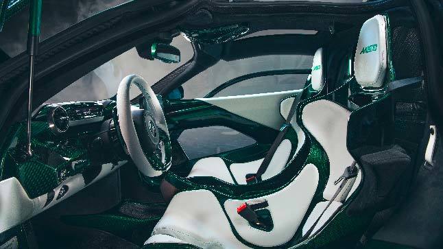 McLaren Senna interior