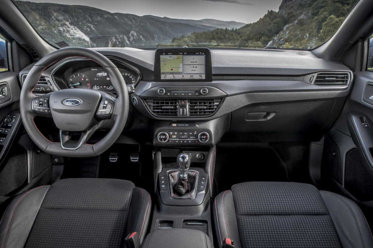 Ford Focus 2019 salpicadero