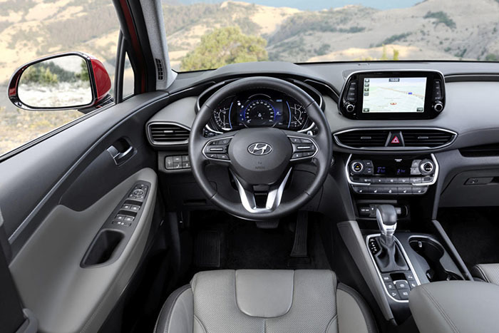 Hyundai Santa Fe 2019 interior