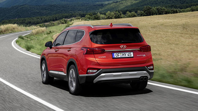 Hyundai Santa Fe 2019 trasera