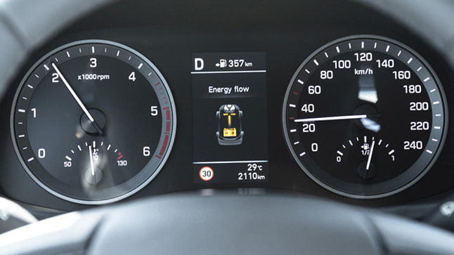 Hyundai Tucson 2019 sistema de 48 V