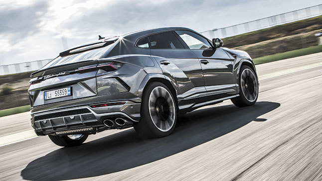Lamborghini Urus prueba
