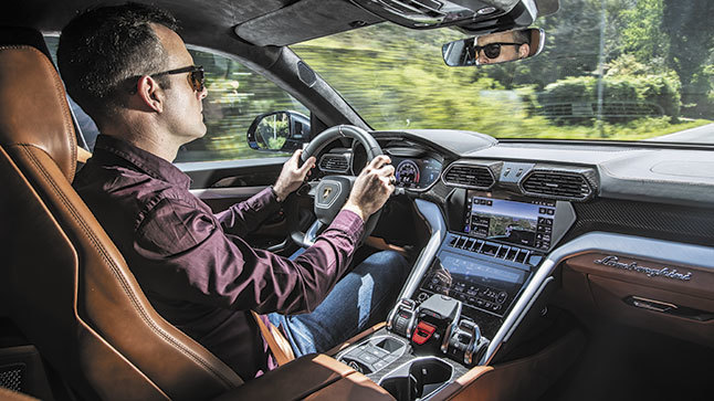 Lamborghini Urus prueba