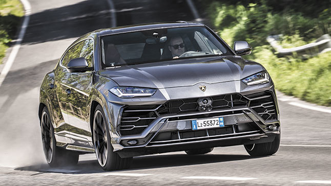 Lamborghini Urus prueba