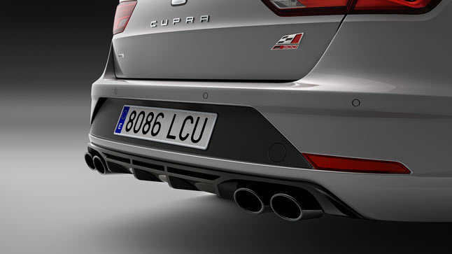 Seat León Cupra ST Carbon Edition trasera