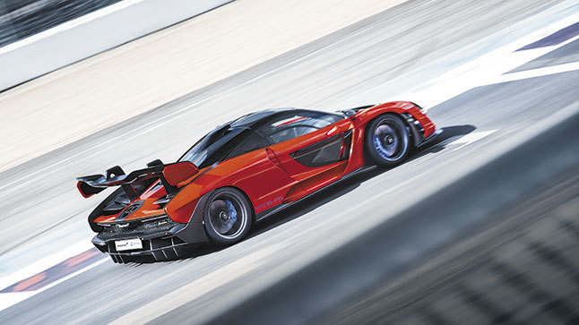 McLaren Senna, prueba en el circuito de Silverstone