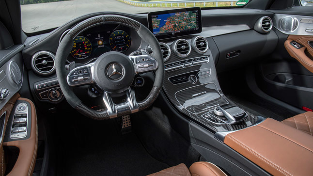 Mercedes C 63 interior