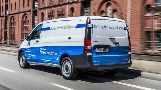 Mercedes eVito trasera