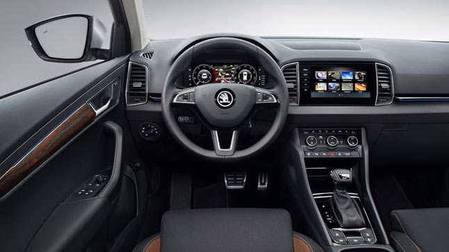 Skoda Karoq Scout interior