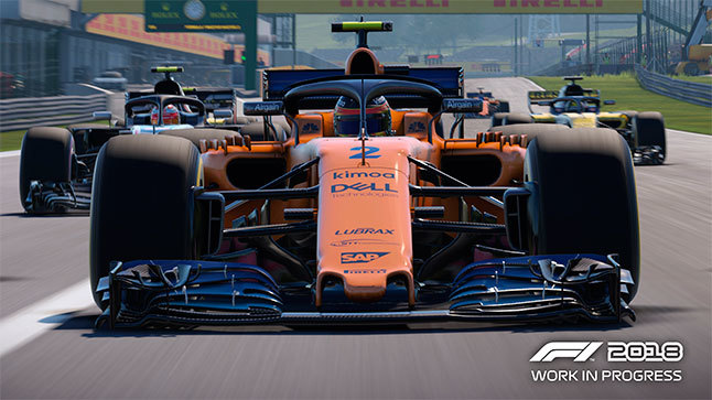 videojuegos F1 2018