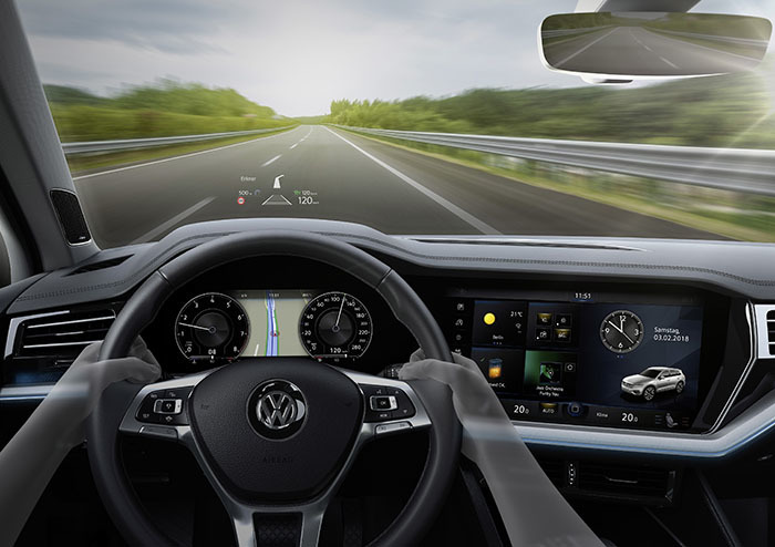 Head up Display Volkswagen Touareg 2018